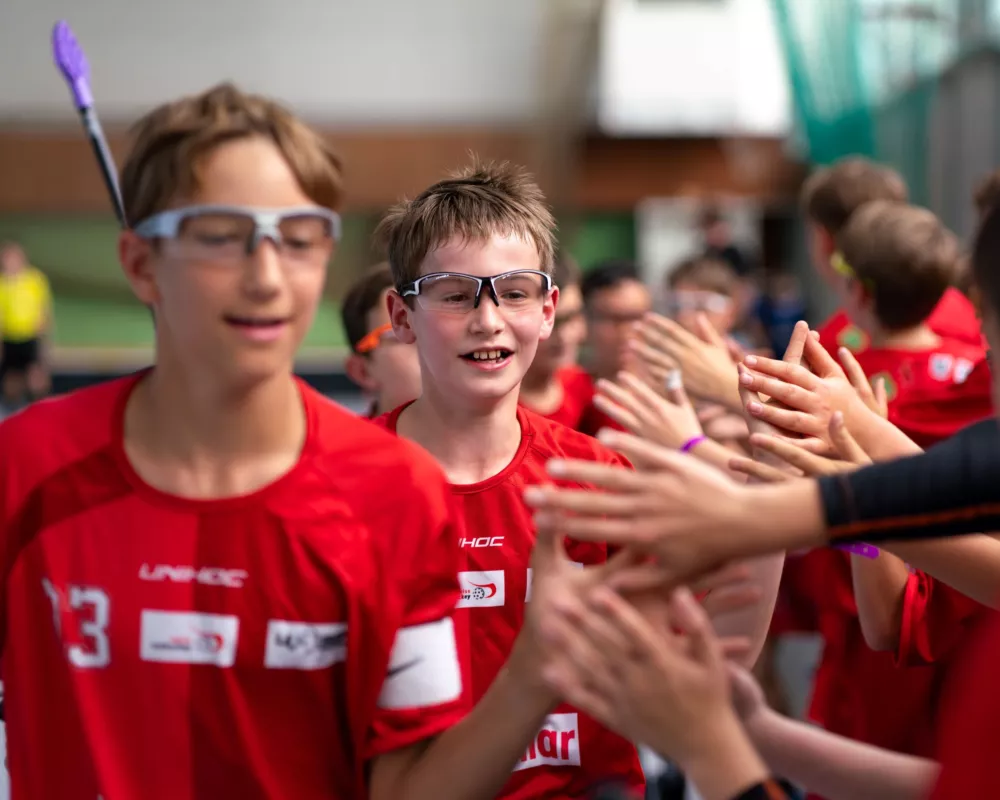 U13 Glarus Region Glarnerland Hurricanes 1 klein Unser Unihockeystand